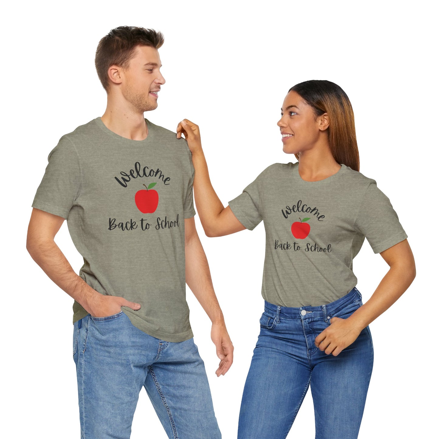 Back to School Tee, Welcome Back to School T-Shirt, Unisex Jersey Shirt, Teacher Gift, Student Fashion, Kids School Outfit