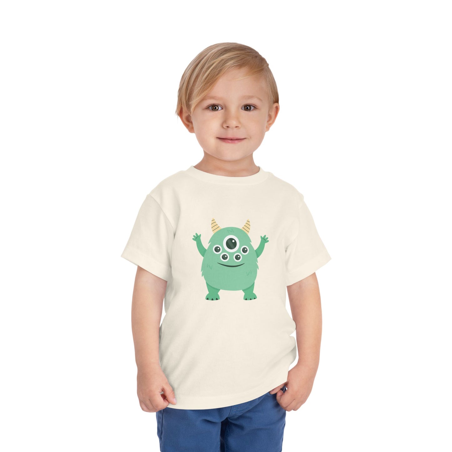 Cute Monster Toddler Tee – Fun Short Sleeve Shirt for Kids
