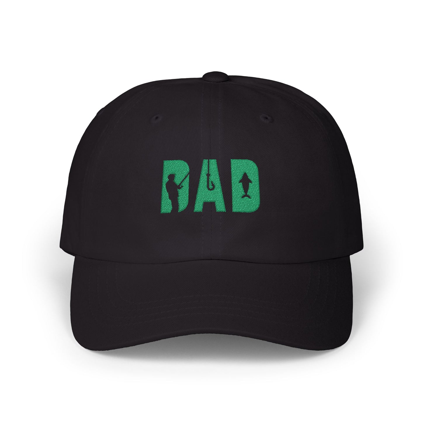 Fishing Dad Cap - Stylish White Hat for Fathers Who Love Fishing