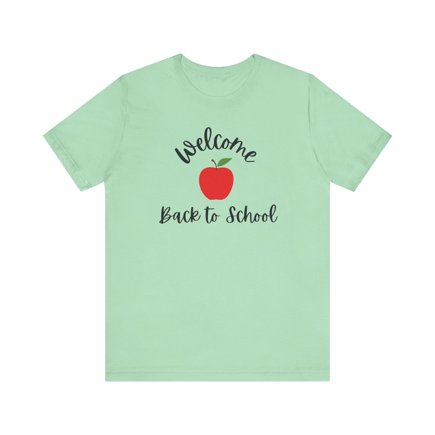 Back to School Tee, Welcome Back to School T-Shirt, Unisex Jersey Shirt, Teacher Gift, Student Fashion, Kids School Outfit