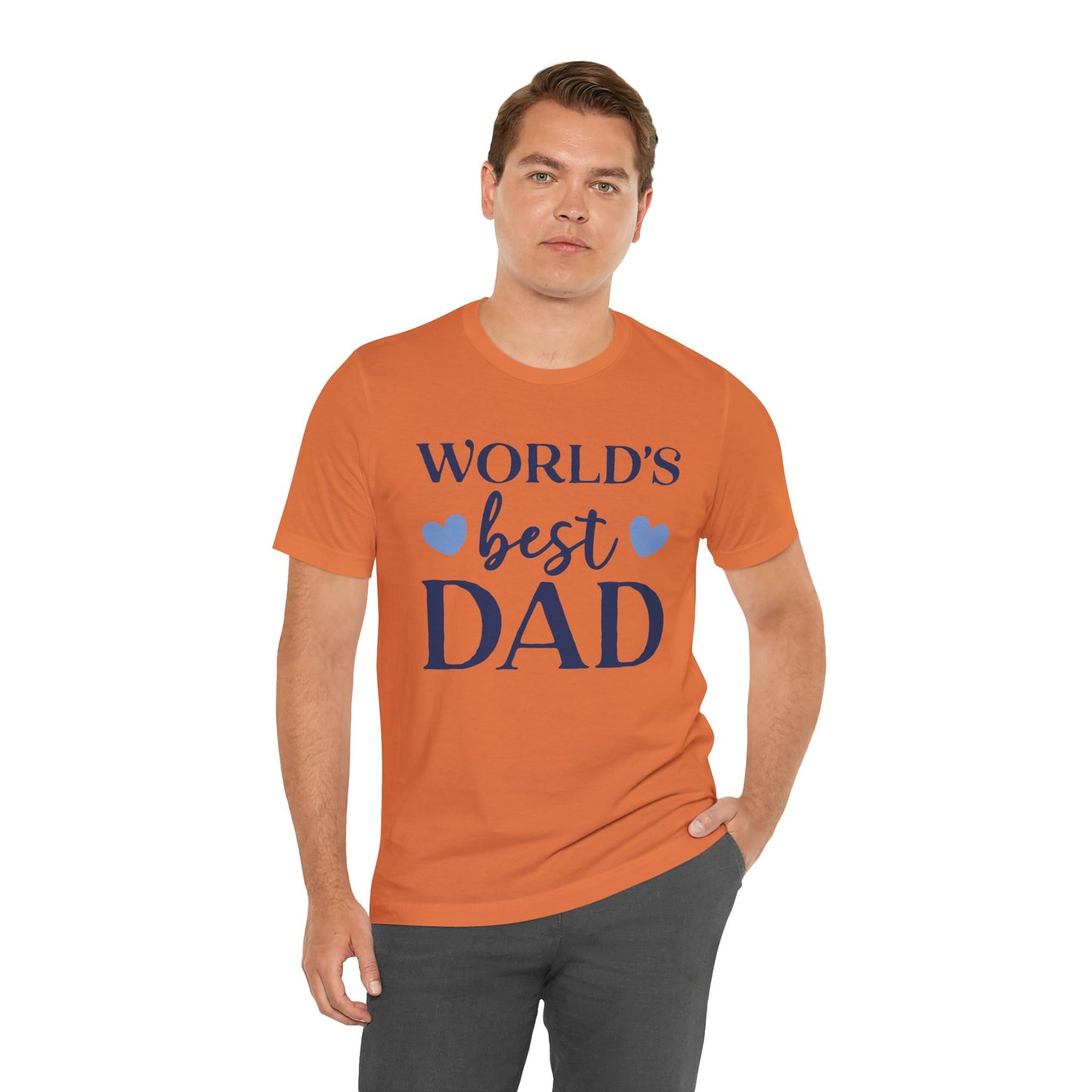 World's Best Dad Tee - Perfect Gift for Father's Day