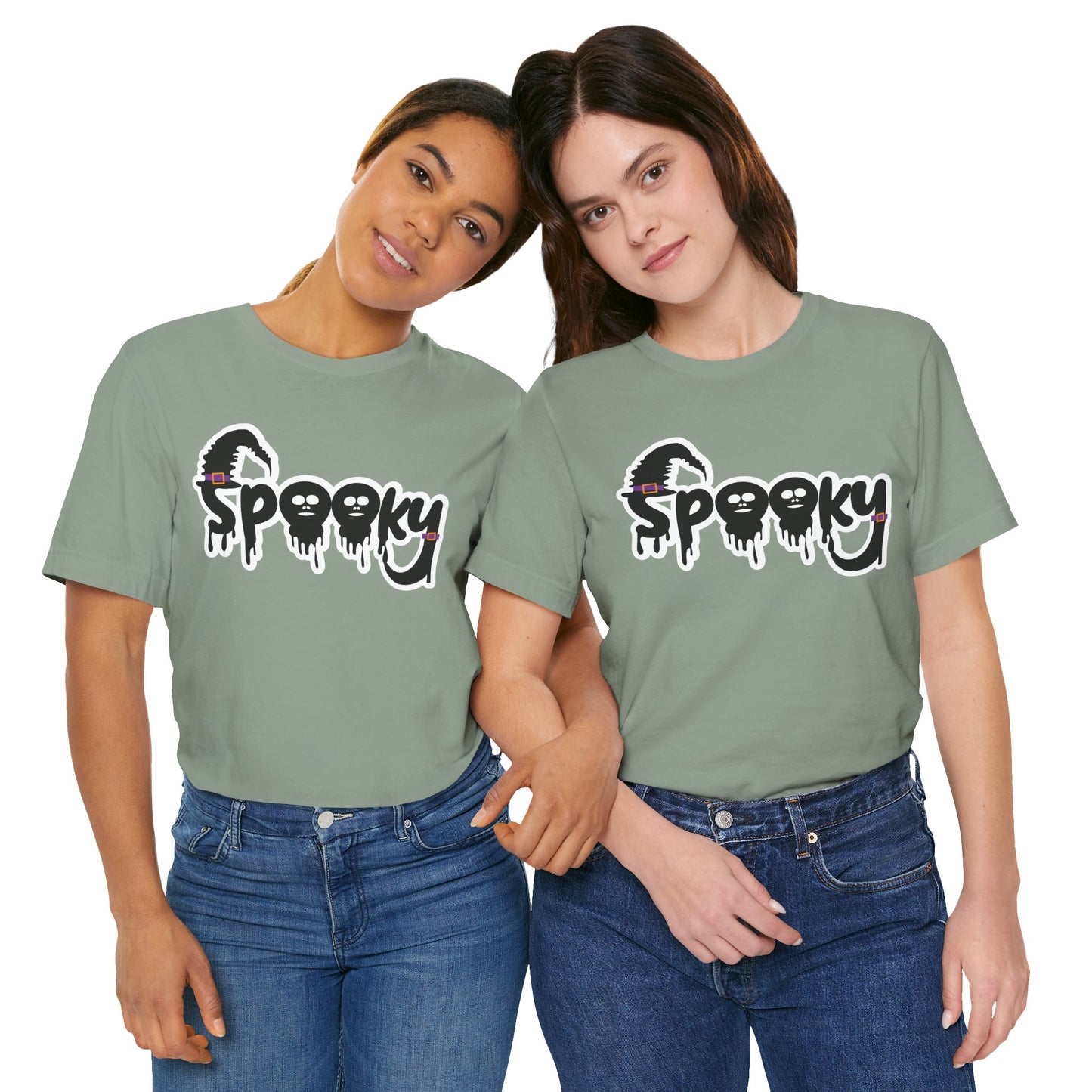 Spooky Halloween T-Shirt, Graphic Tee, Ghoulish Fun Apparel, Perfect for Halloween Parties, Costume Events, Trick or Treat