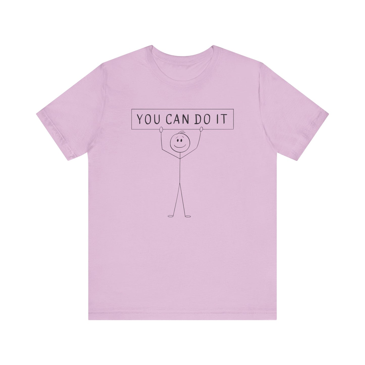 Motivational Unisex Tee - 'You Can Do It' Inspirational Shirt