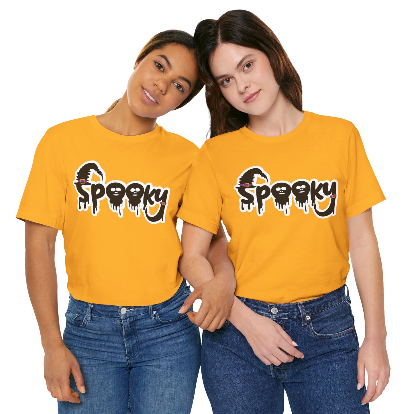 Spooky Halloween T-Shirt, Graphic Tee, Ghoulish Fun Apparel, Perfect for Halloween Parties, Costume Events, Trick or Treat