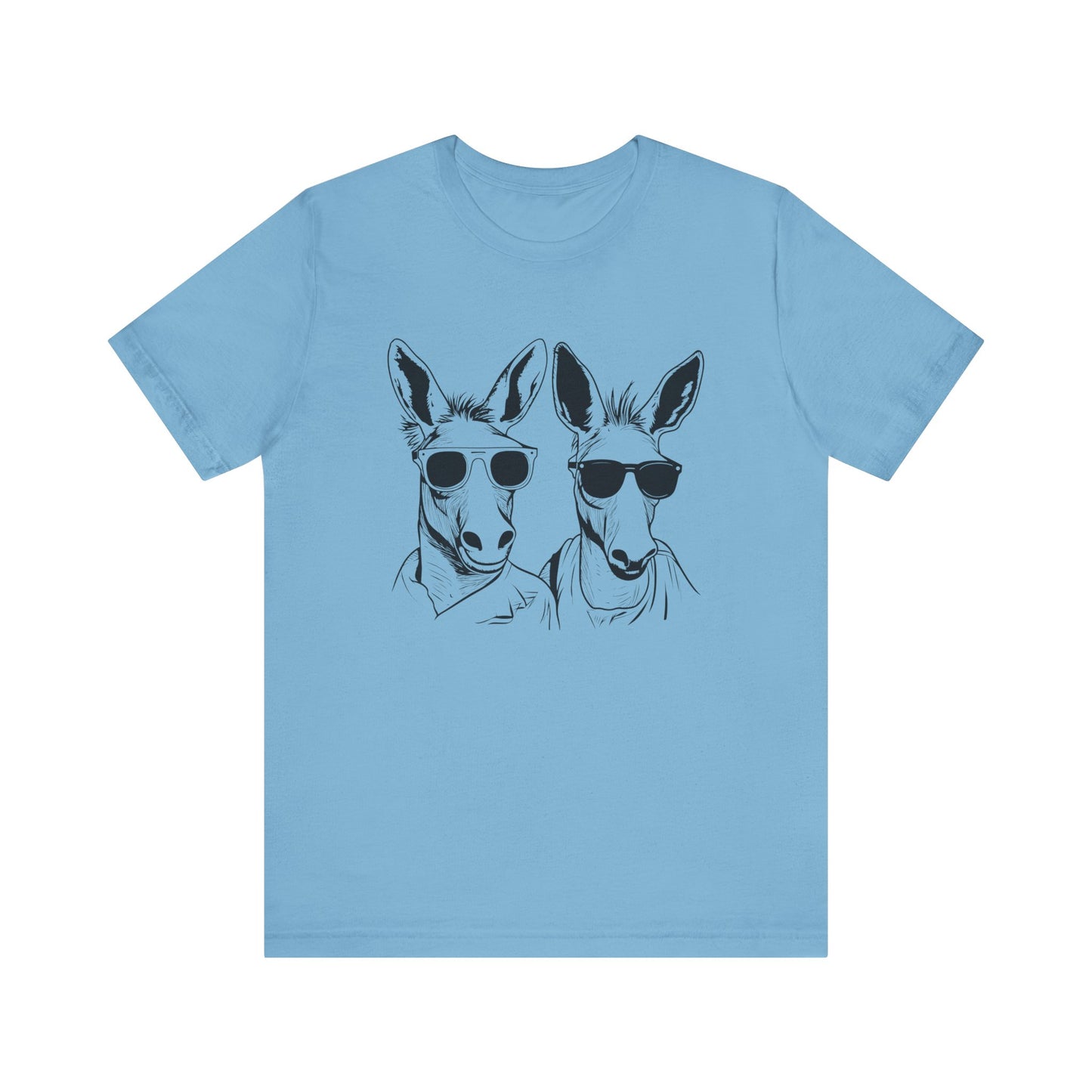 Cool Kangaroo Sunglasses Unisex Tee - Fun & Casual Style for Animal Lovers