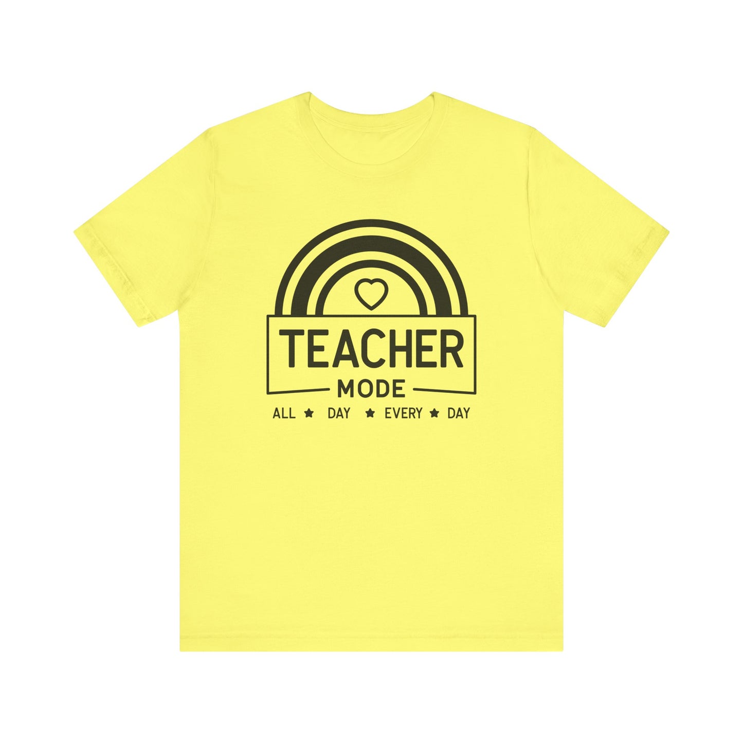 Teacher Mode Unisex Jersey Short Sleeve Tee - All Day Every Day
