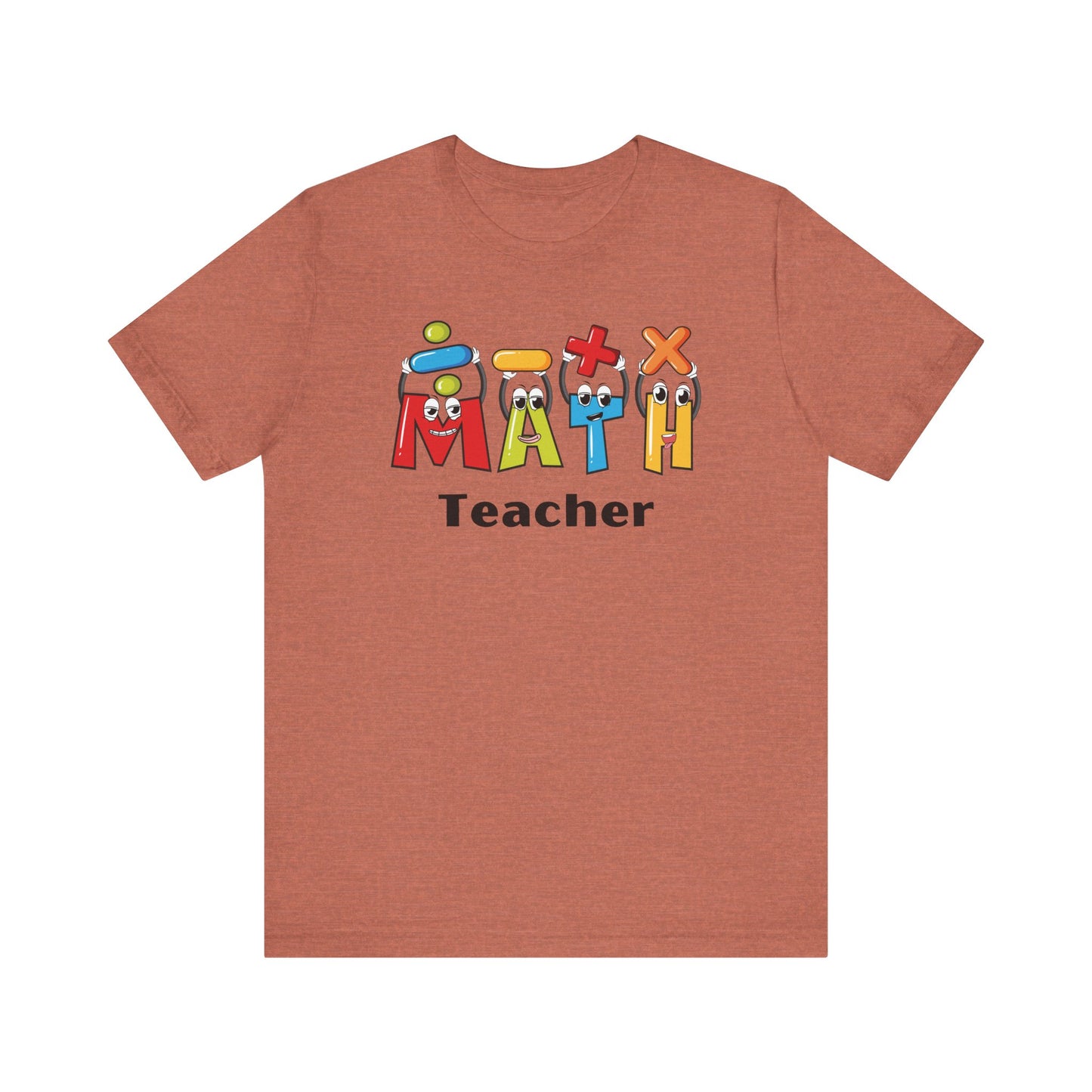Fun Math Teacher Unisex Jersey Short Sleeve Tee - Perfect for Classroom and Gifts