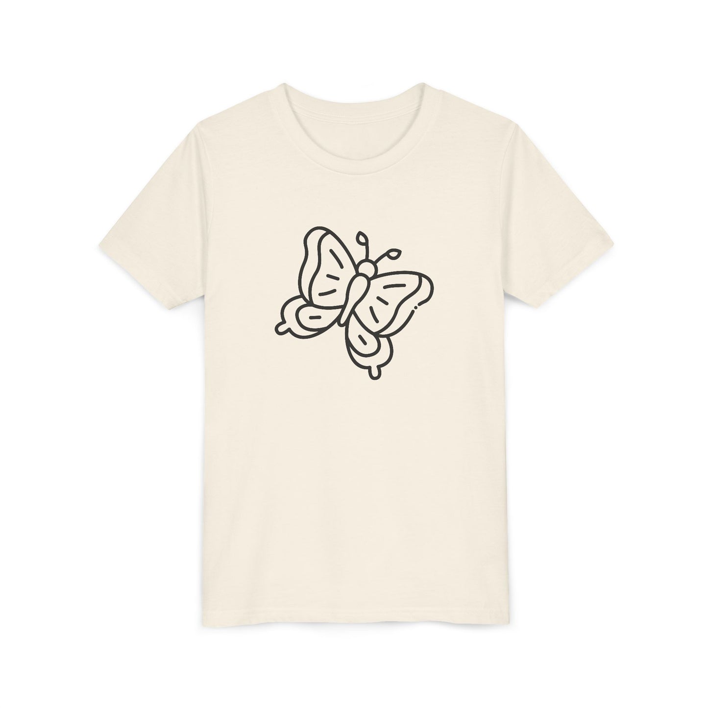 Youth Butterfly Graphic Tee - Fun & Whimsical Kids Shirt