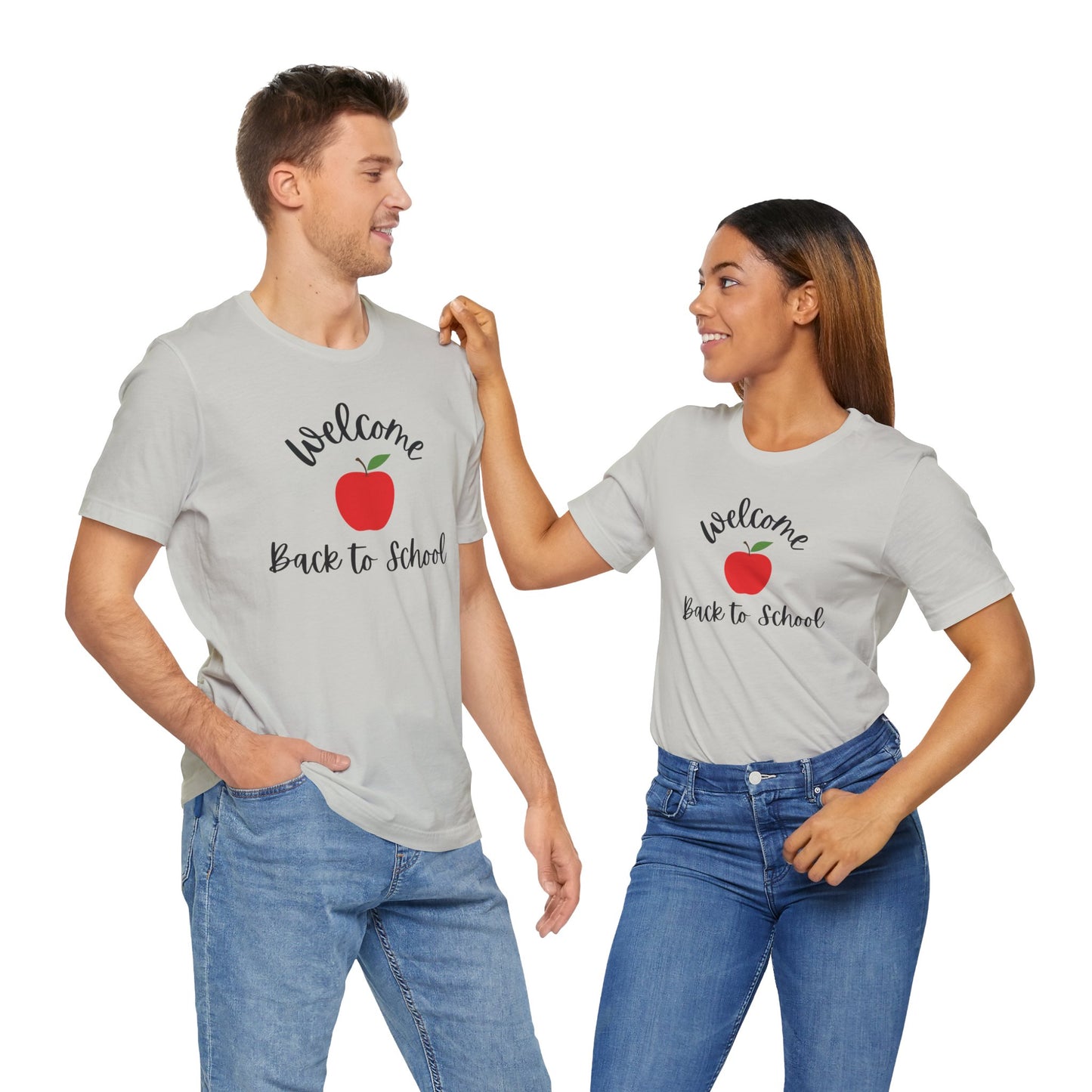 Back to School Tee, Welcome Back to School T-Shirt, Unisex Jersey Shirt, Teacher Gift, Student Fashion, Kids School Outfit