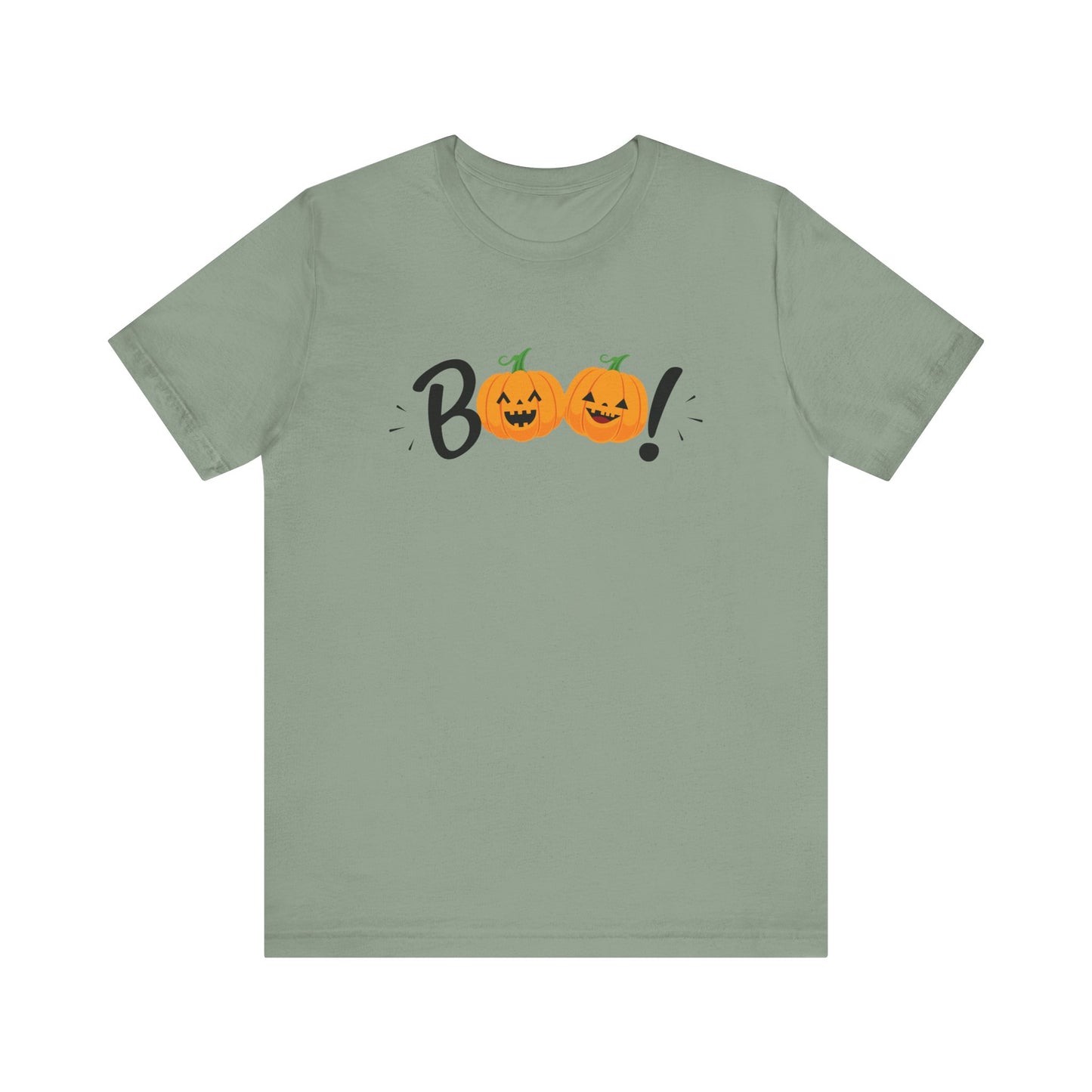 Boo Halloween T-Shirt, Funny Tee, Cute Pumpkin Top, Halloween Costume, Spooky Holiday Shirt
