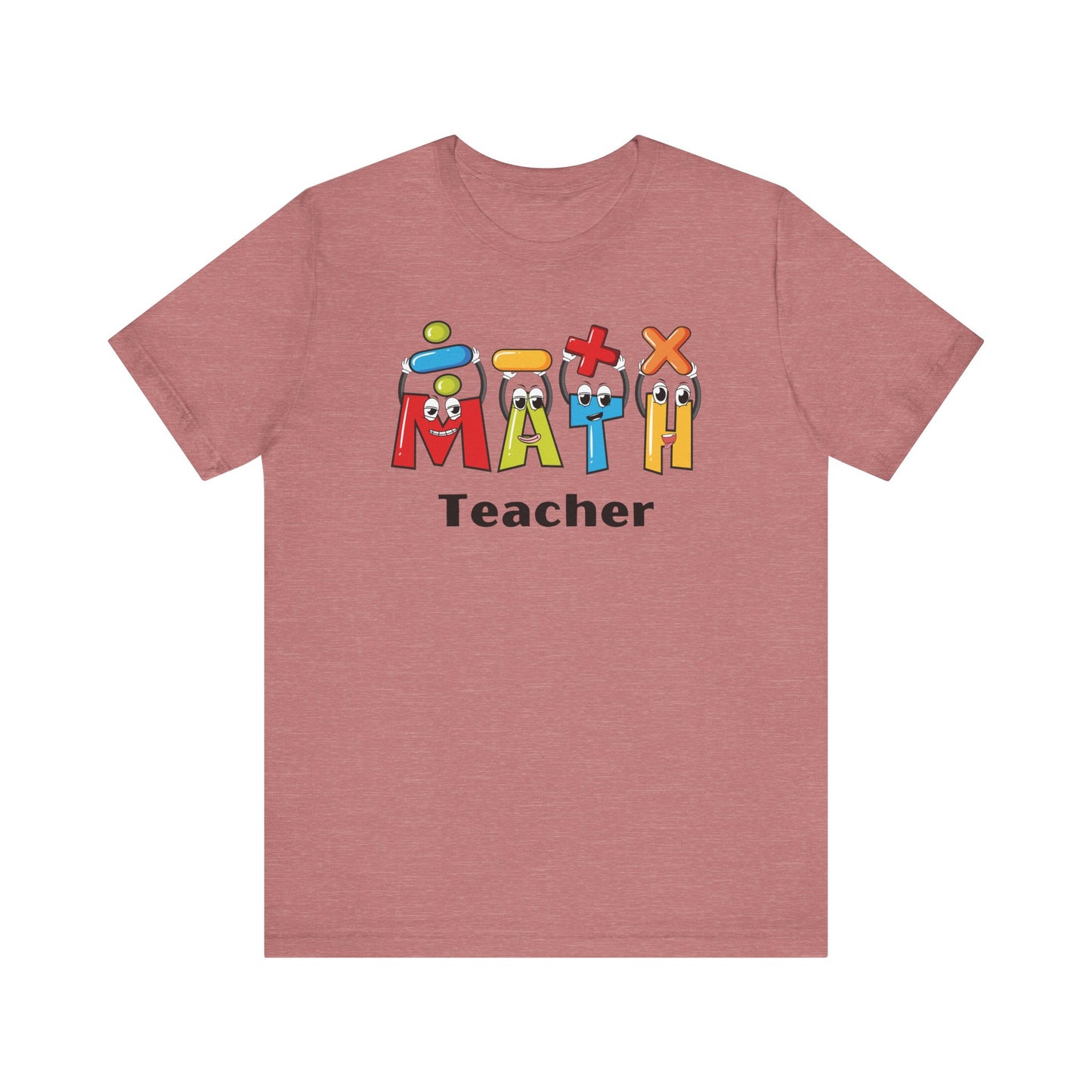 Fun Math Teacher Unisex Jersey Short Sleeve Tee - Perfect for Classroom and Gifts