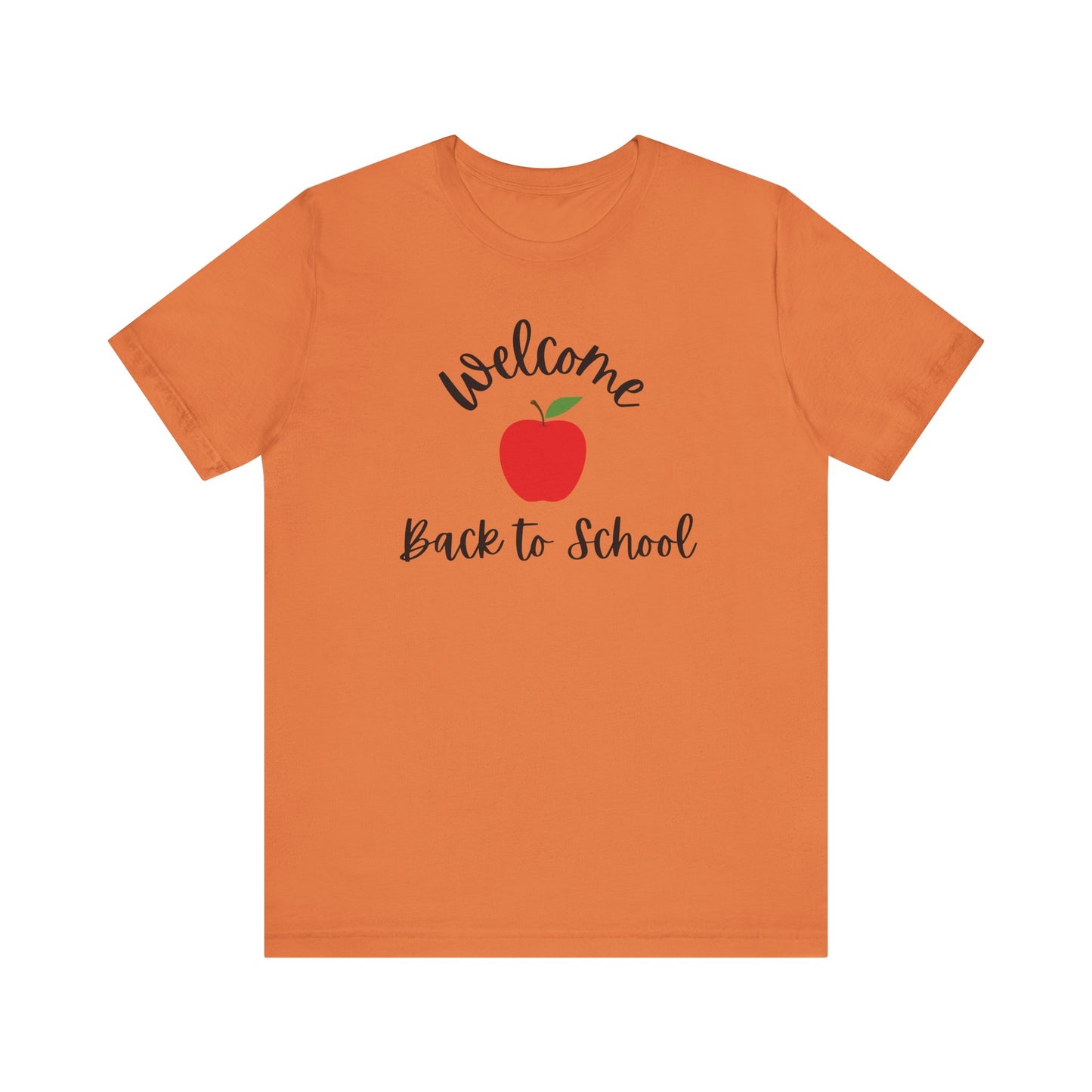 Back to School Tee, Welcome Back to School T-Shirt, Unisex Jersey Shirt, Teacher Gift, Student Fashion, Kids School Outfit