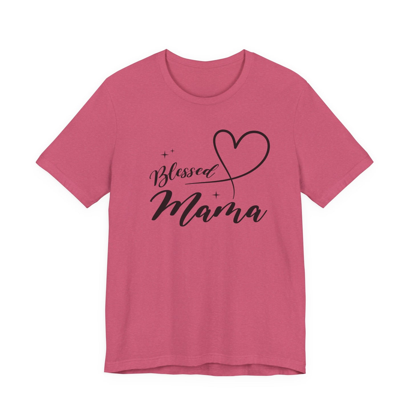 Blessed Mama Short Sleeve Tee - Perfect Gift for Moms