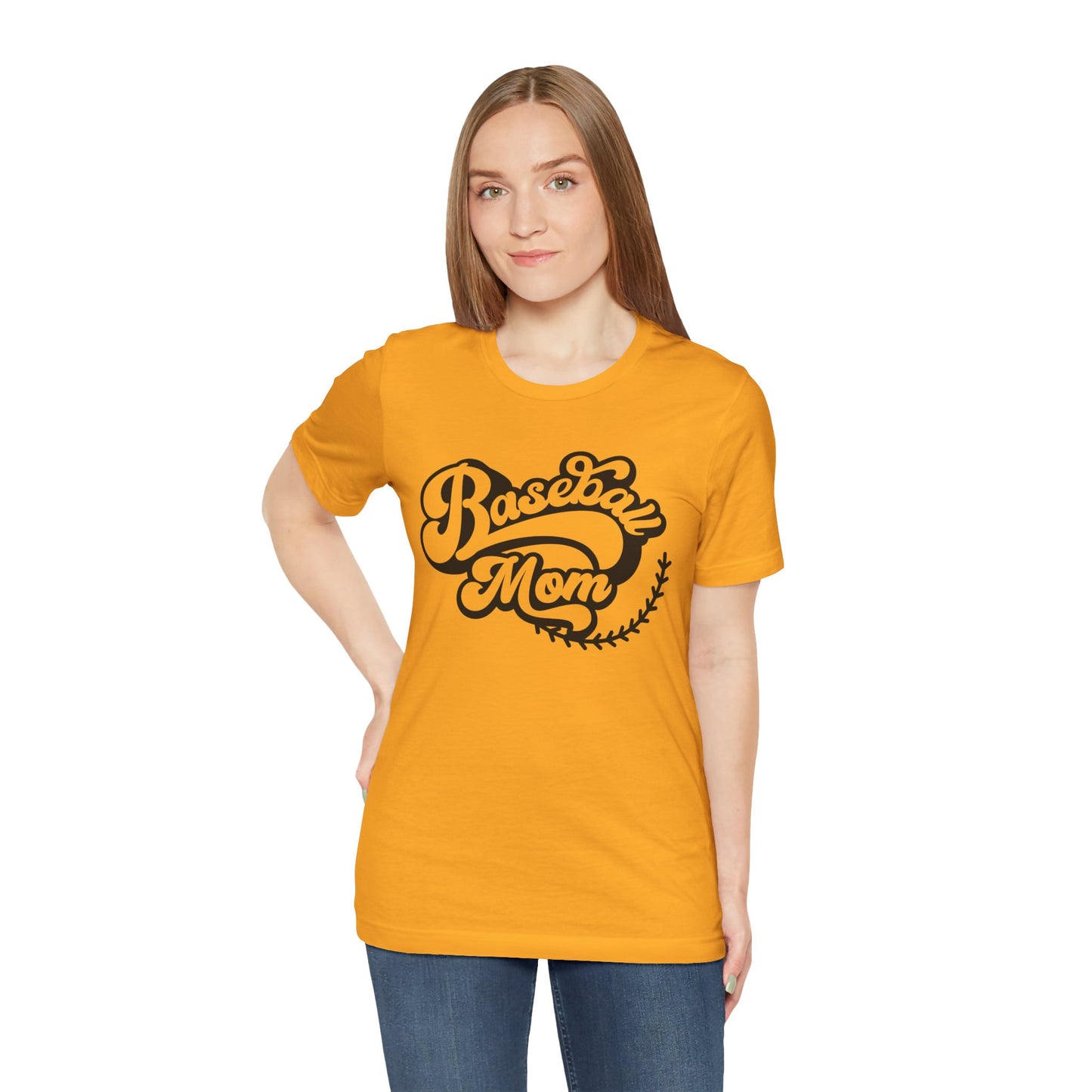 Baseball Mom Jersey Tee - Supportive & Stylish Shirt for Sports Moms