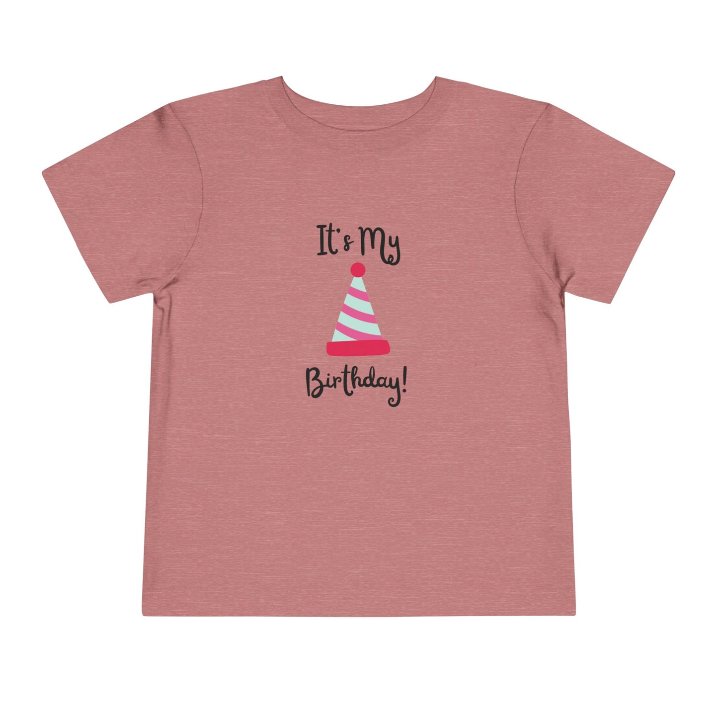 Birthday Party Toddler Tee - "It's My Birthday!"
