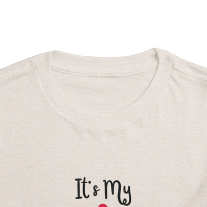 Birthday Party Toddler Tee - "It's My Birthday!"