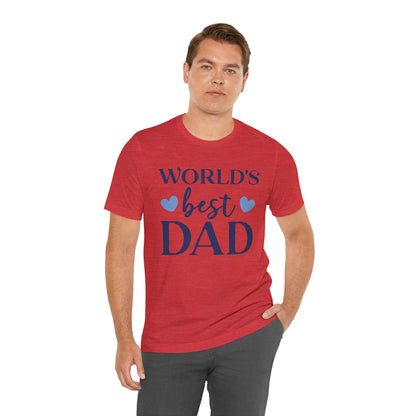 World's Best Dad Tee - Perfect Gift for Father's Day