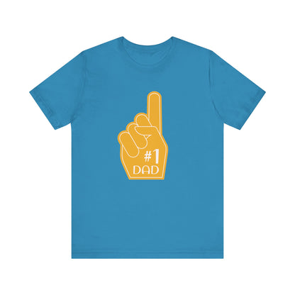 #1 Dad Jersey Tee - Perfect Father's Day Gift