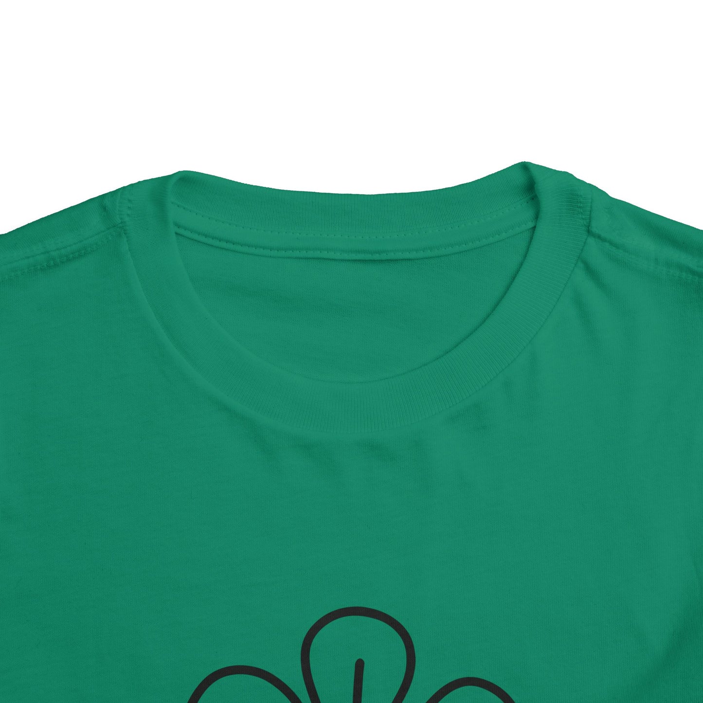 Happy Flower Toddler Short Sleeve Tee - Cute & Comfortable Kids T-Shirt