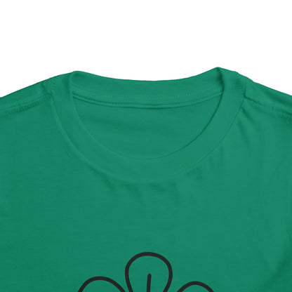 Happy Flower Toddler Short Sleeve Tee - Cute & Comfortable Kids T-Shirt