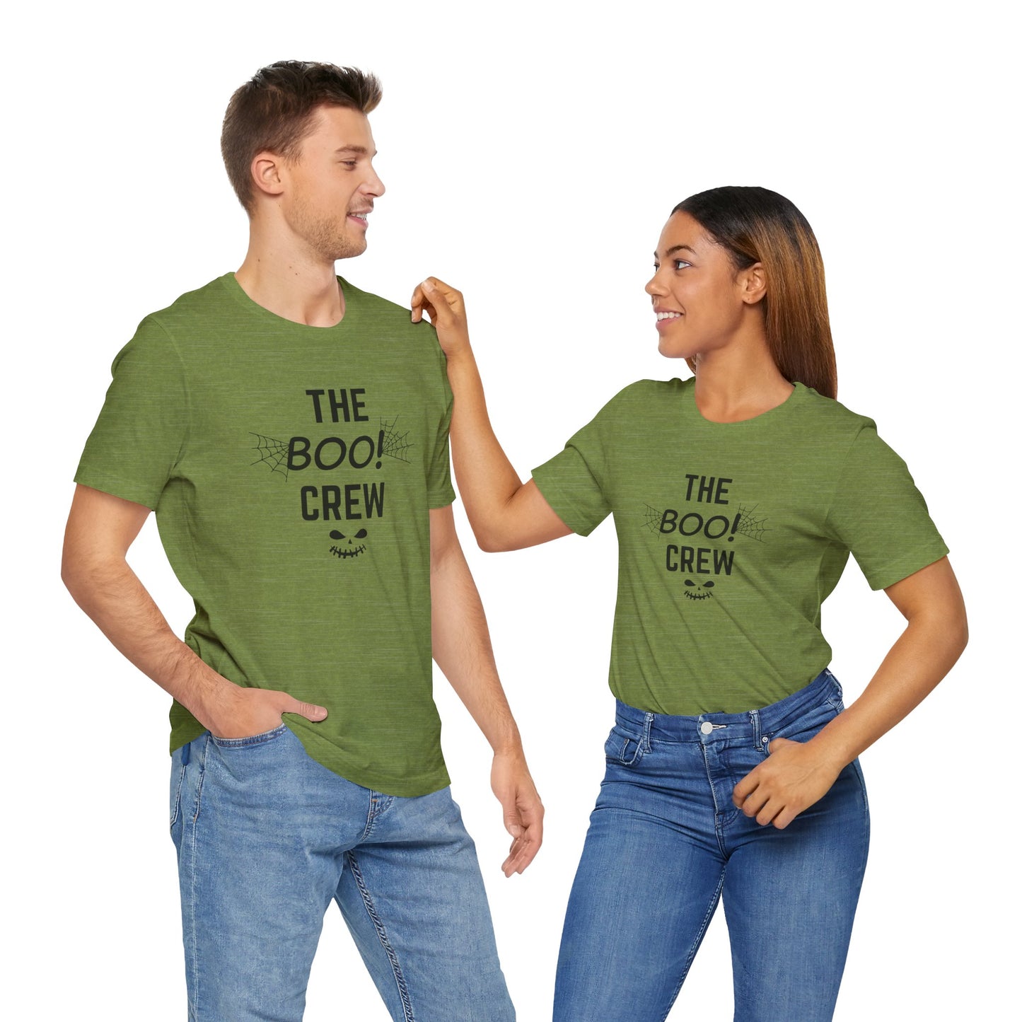 Halloween Tee - The Boo Crew, Perfect for Halloween Parties, Family Gatherings, Costume Events, Spooky Season, Fall Celebrations