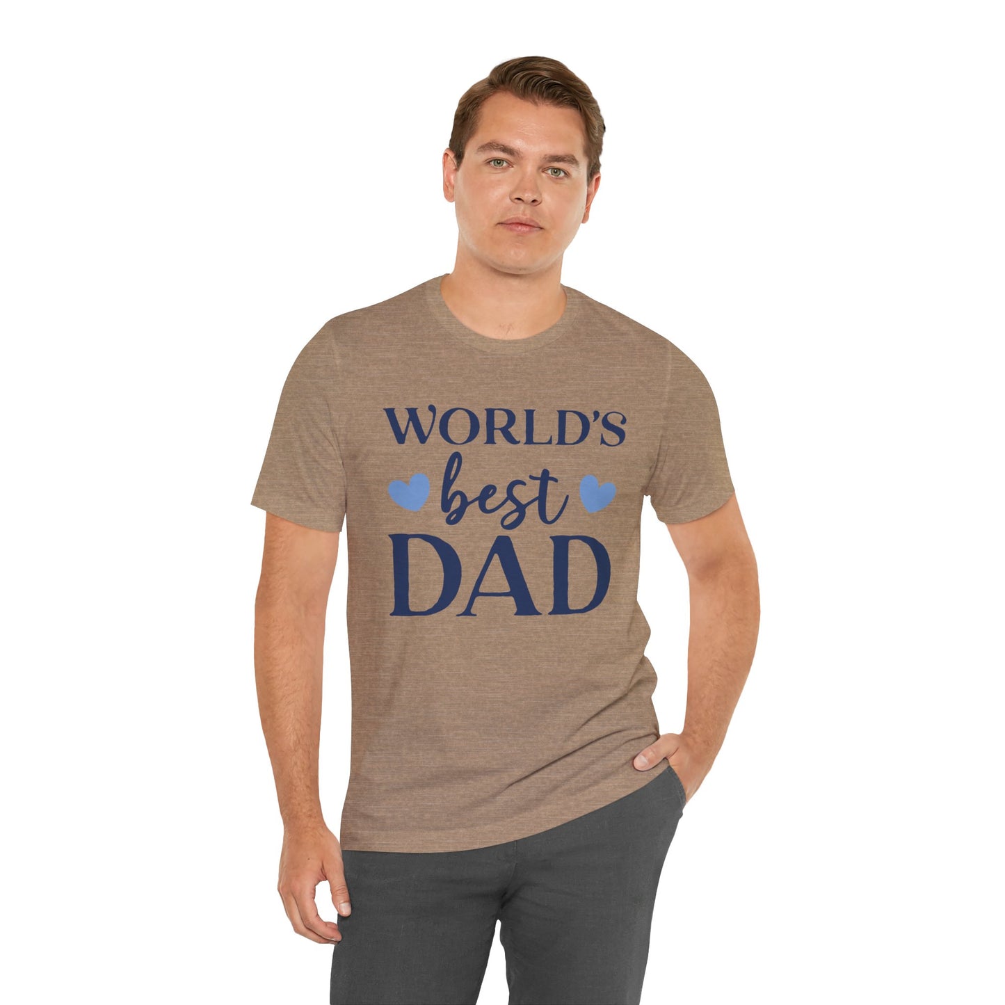 World's Best Dad Tee - Perfect Gift for Father's Day