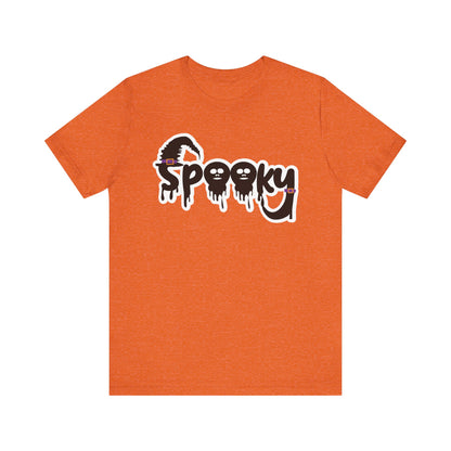 Spooky Halloween T-Shirt, Graphic Tee, Ghoulish Fun Apparel, Perfect for Halloween Parties, Costume Events, Trick or Treat