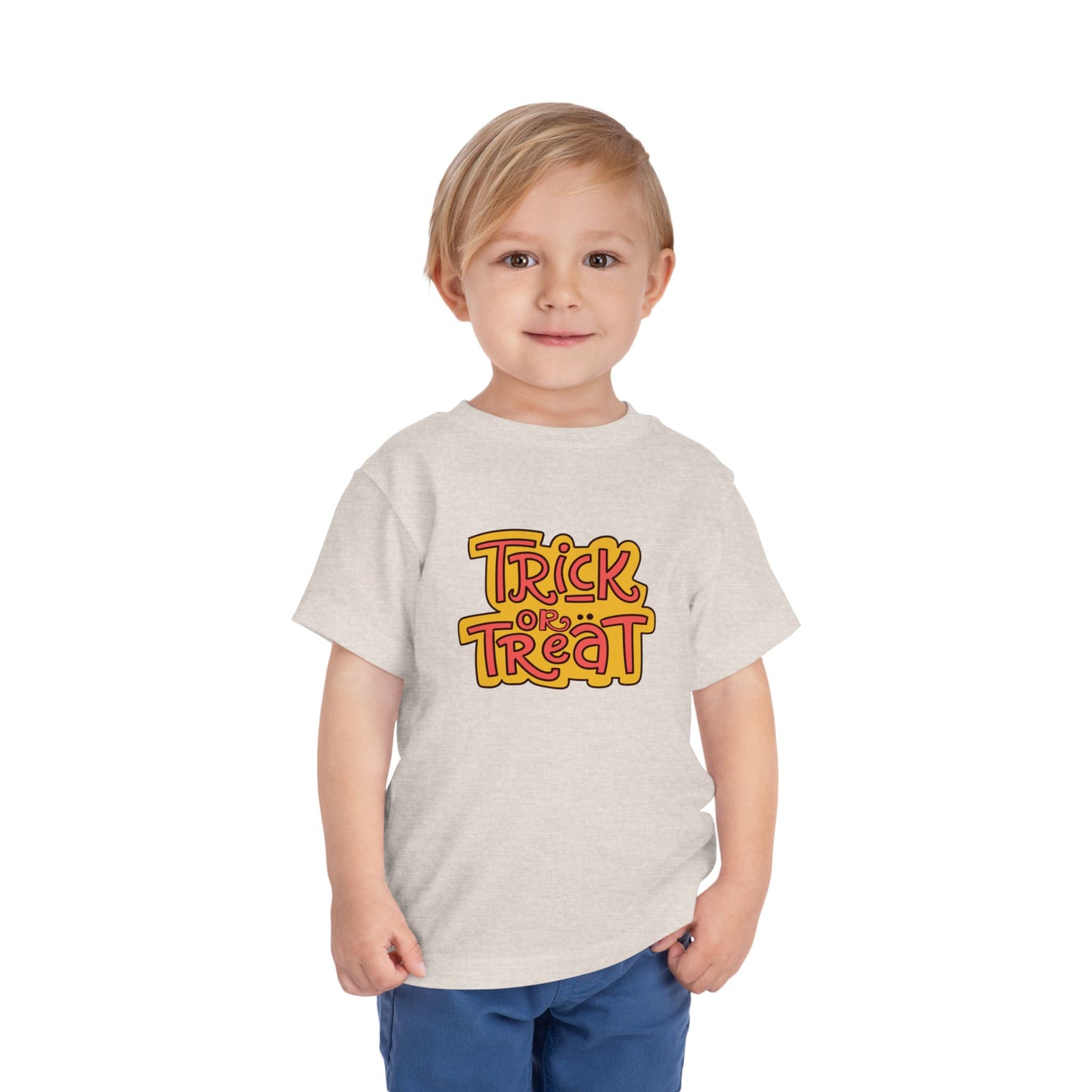 Toddler Halloween Tee, Trick or Treat Shirt, Kids Halloween Outfit, Toddler Short Sleeve Top, Fall Festivity Shirt, Costume Alternative