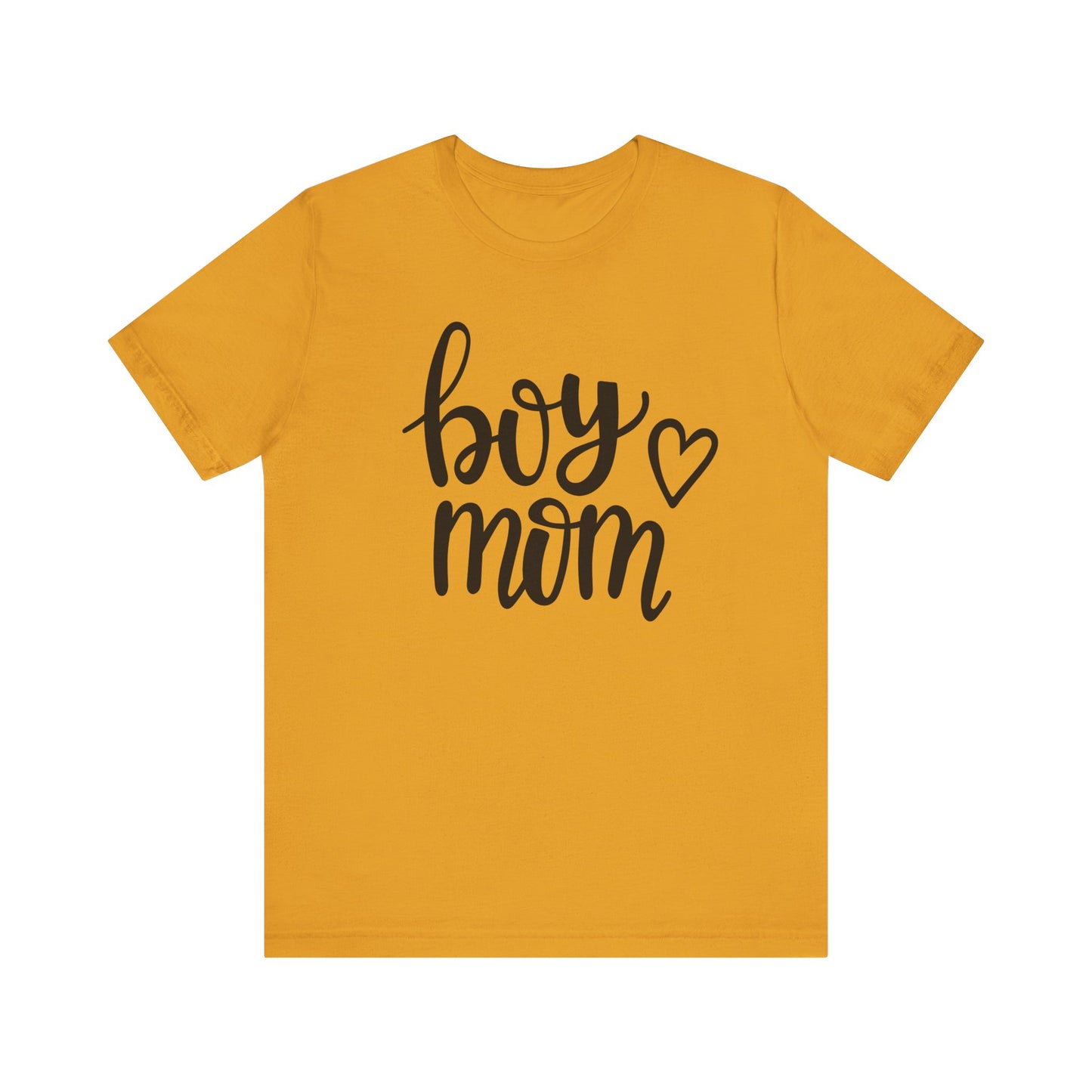 Boy Mom Graphic Tee -Jersey Short Sleeve T-Shirt