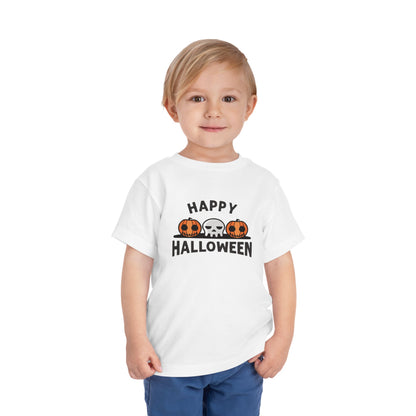 Toddler Halloween Tee, Cute Kids Shirt, Toddler Short Sleeve T-Shirt, Halloween Costume Tee, Spooky Fun Kids Apparel, Holiday Gift for Kids