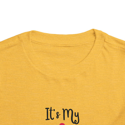 Birthday Party Toddler Tee - "It's My Birthday!"