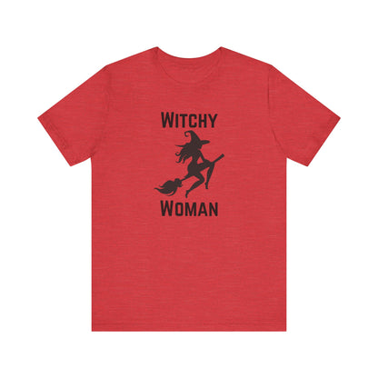 Witchy Woman Tee, Magical Shirt, Halloween Apparel, Gift for Witches, Cute Witch T-Shirt, Witchcraft Fashion