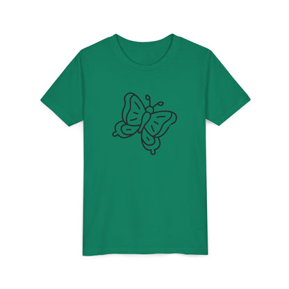 Youth Butterfly Graphic Tee - Fun & Whimsical Kids Shirt