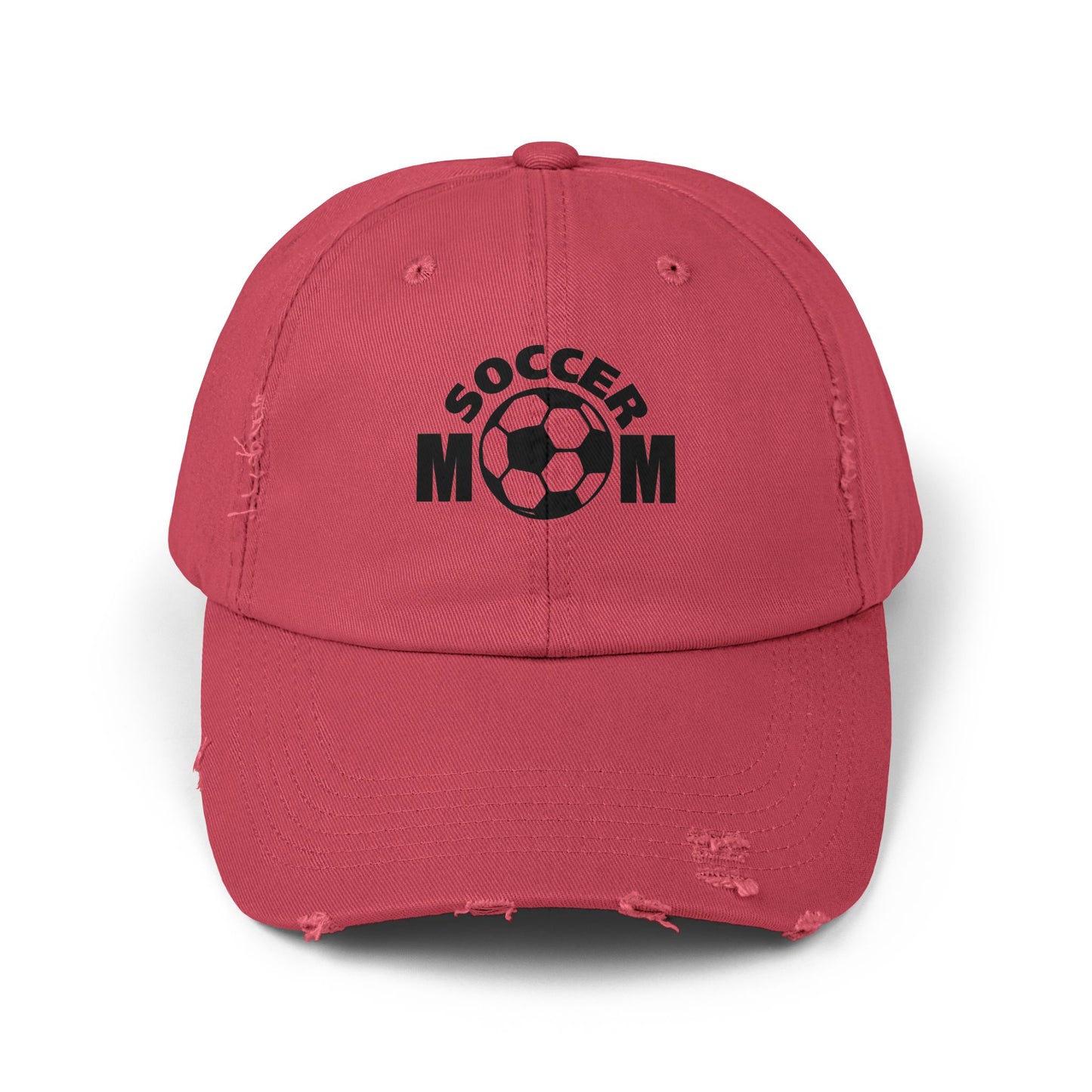 Soccer Mom Distressed Cap - Perfect Gift for Sports Moms