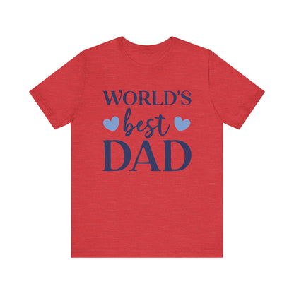 World's Best Dad Tee - Perfect Gift for Father's Day