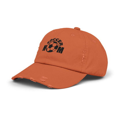 Soccer Mom Distressed Cap - Perfect Gift for Sports Moms