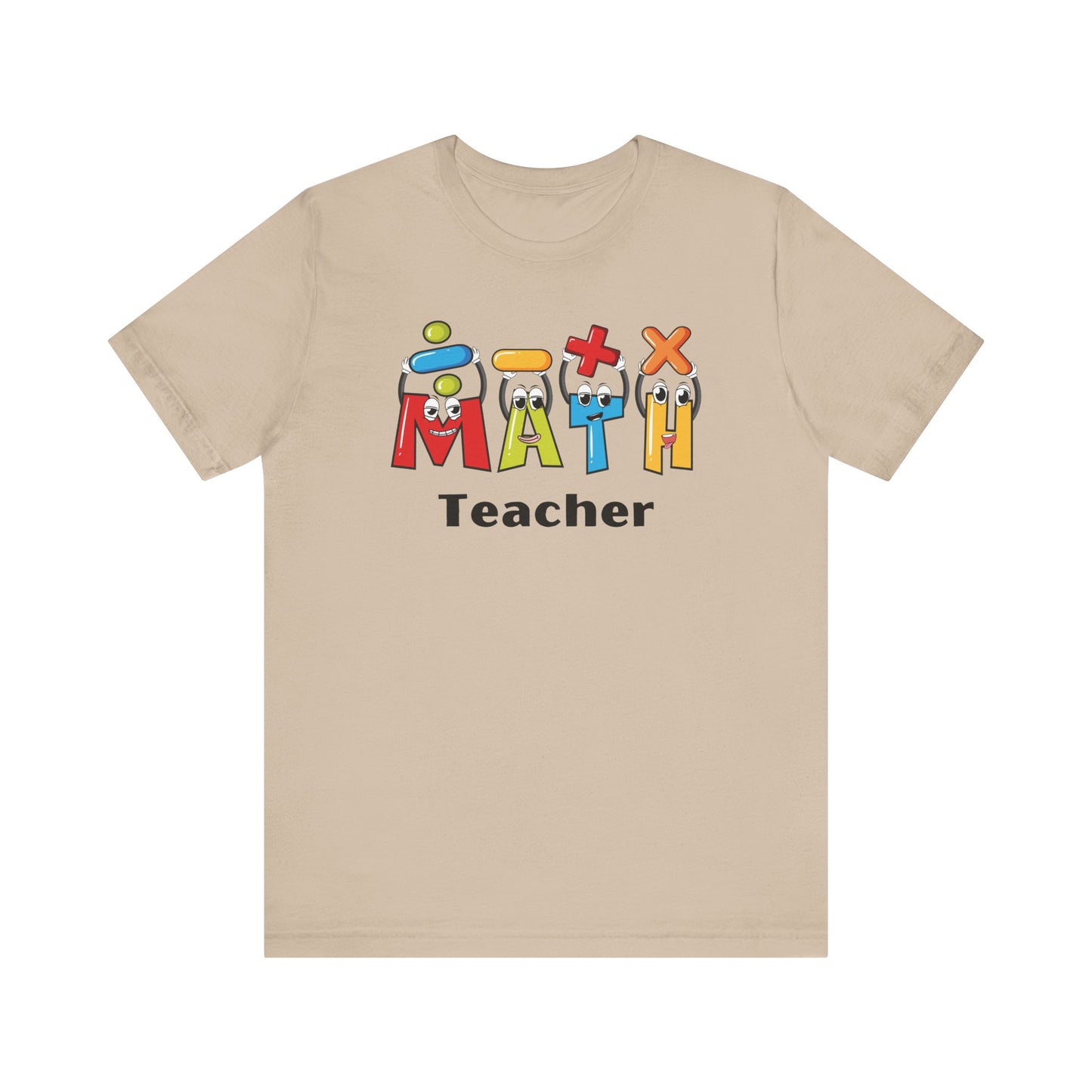 Fun Math Teacher Unisex Jersey Short Sleeve Tee - Perfect for Classroom and Gifts