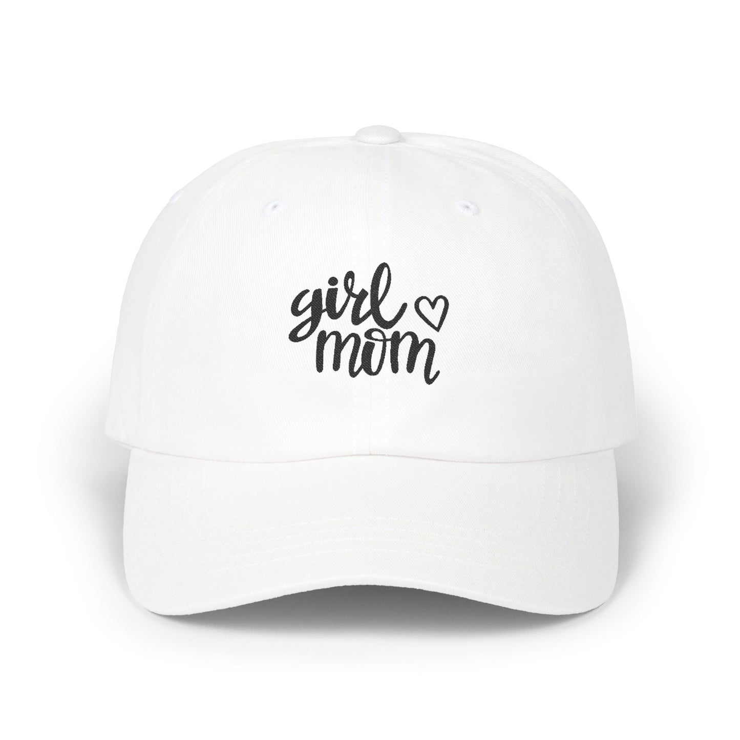 Girl Mom Classic Dad Cap - Trendy Adjustable Hat for Stylish Moms
