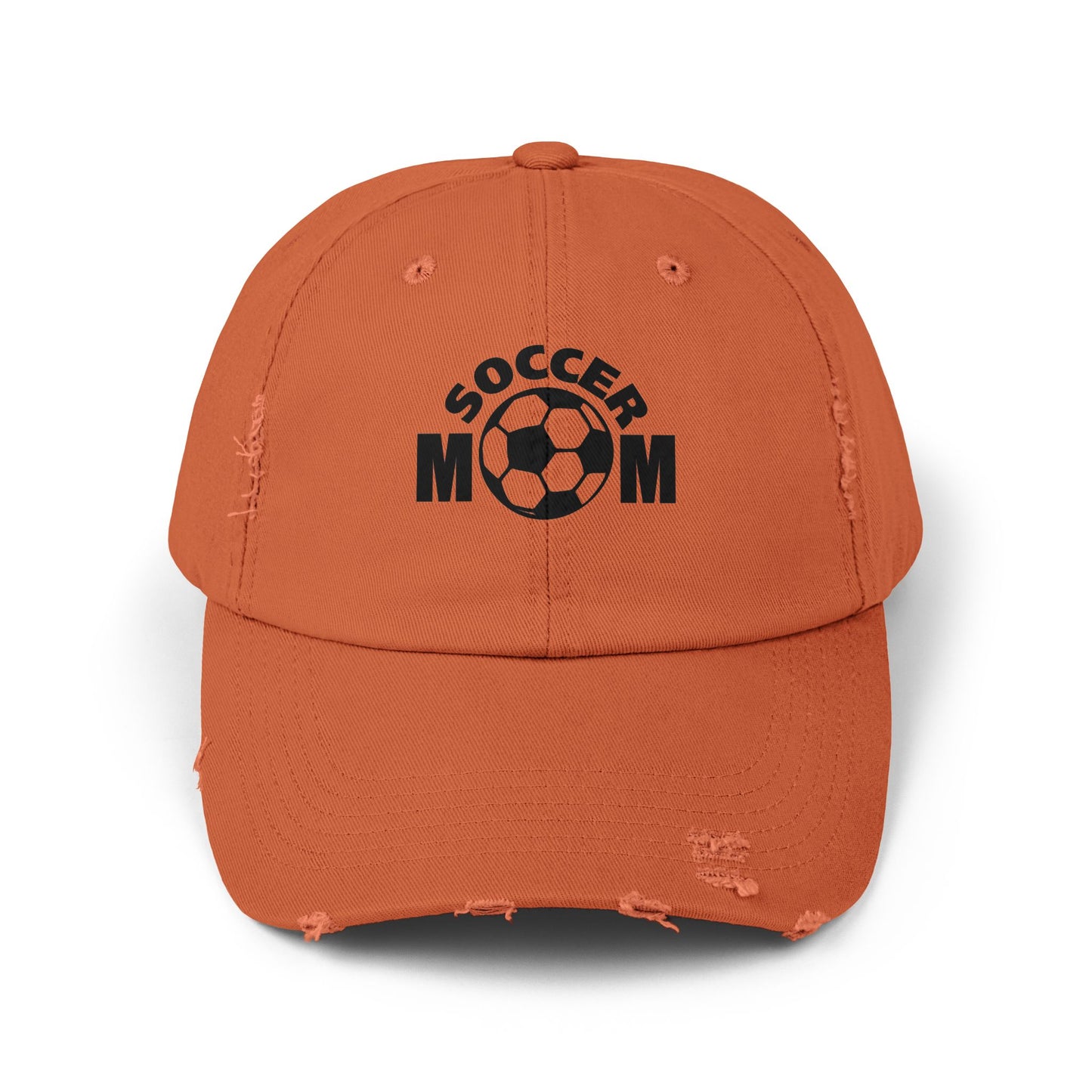 Soccer Mom Distressed Cap - Perfect Gift for Sports Moms