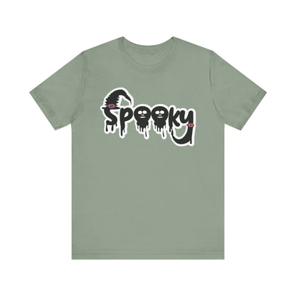 Spooky Halloween T-Shirt, Graphic Tee, Ghoulish Fun Apparel, Perfect for Halloween Parties, Costume Events, Trick or Treat