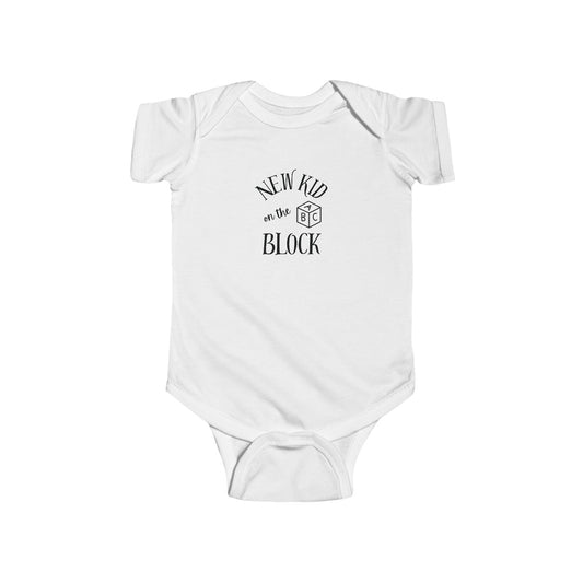 New Kid on the Block Infant Bodysuit - Cute Baby Shower Gift