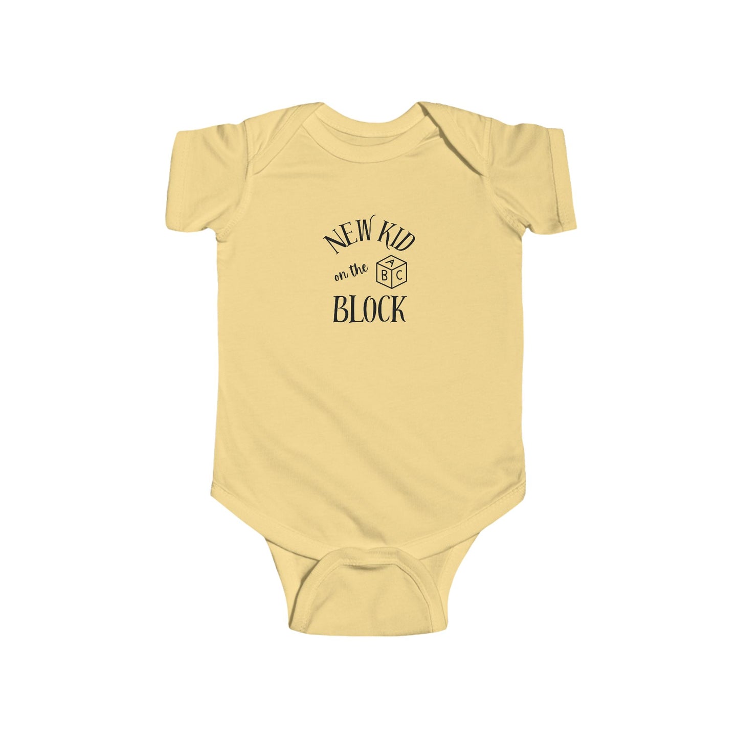 New Kid on the Block Infant Bodysuit - Cute Baby Shower Gift