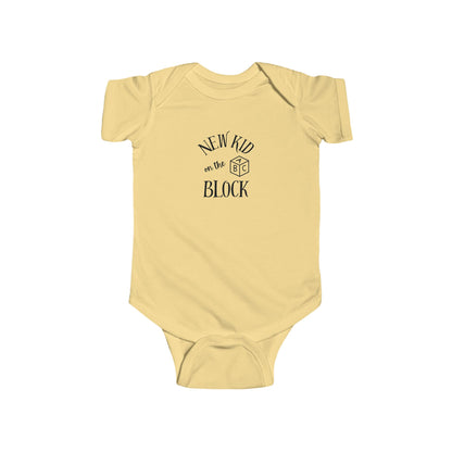 New Kid on the Block Infant Bodysuit - Cute Baby Shower Gift