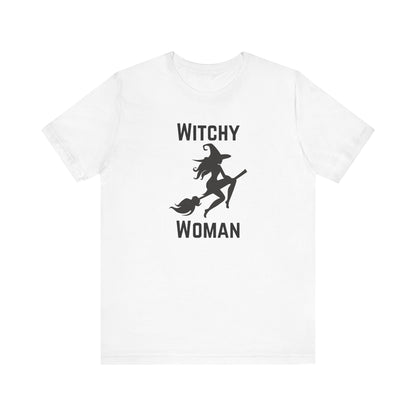 Witchy Woman Tee, Magical Shirt, Halloween Apparel, Gift for Witches, Cute Witch T-Shirt, Witchcraft Fashion