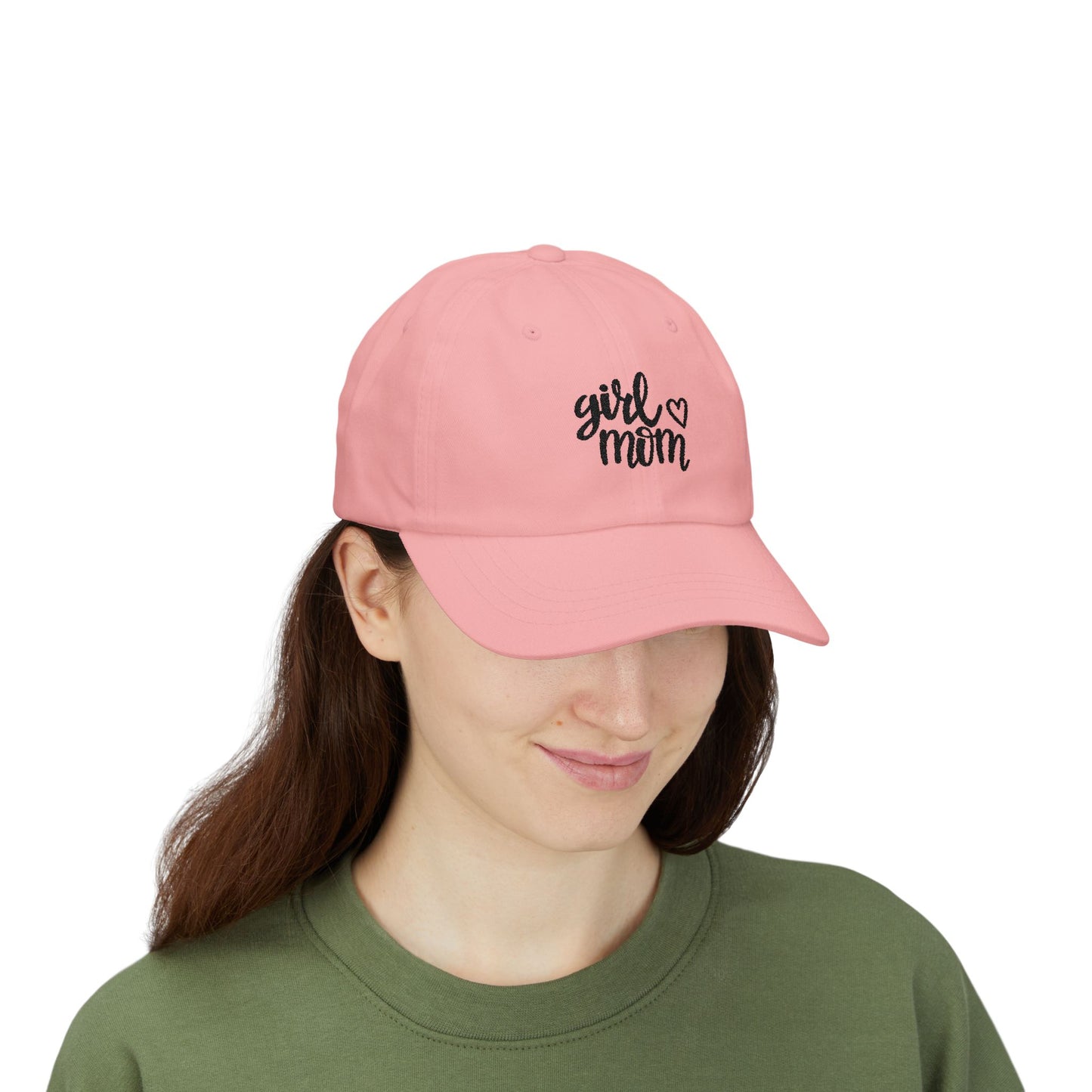 Girl Mom Classic Dad Cap - Trendy Adjustable Hat for Stylish Moms