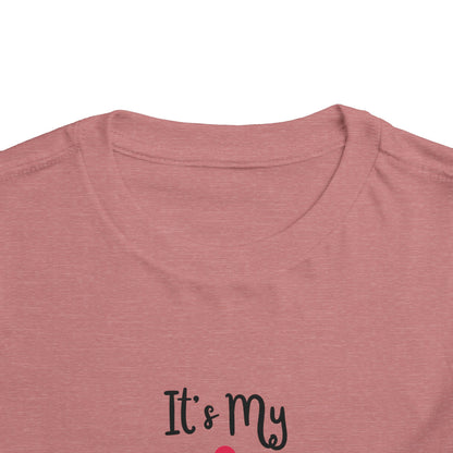 Birthday Party Toddler Tee - "It's My Birthday!"