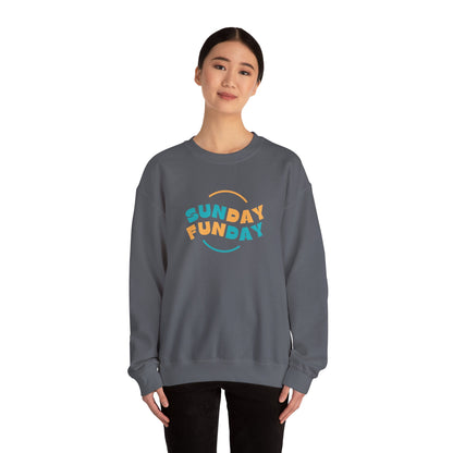 Sunday Funday Unisex Heavy Blend™ Crewneck Sweatshirt