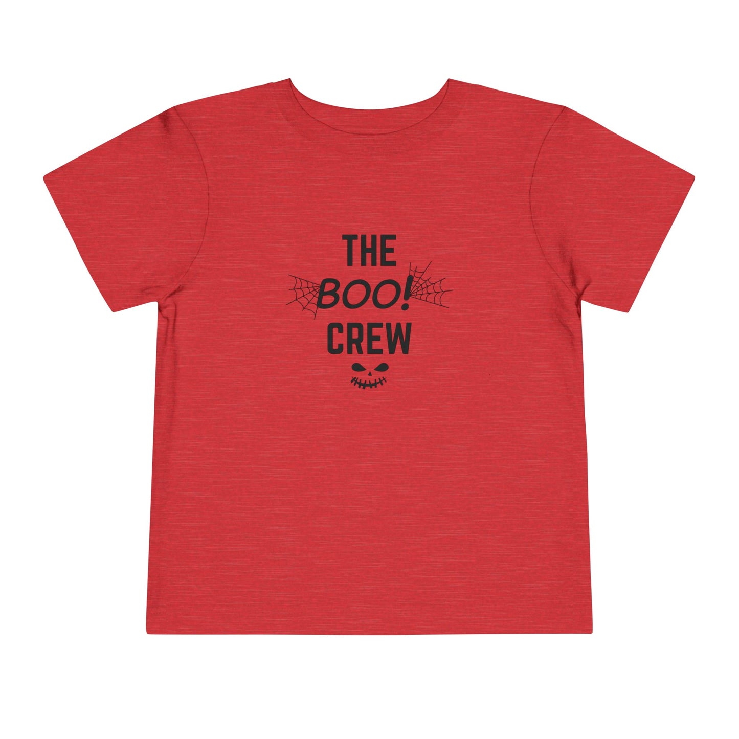 Toddler Halloween Tee, Cute Boo Crew T-Shirt for Kids, Spooky Halloween Outfit, Halloween Party Apparel, Kids Short Sleeve Shirt