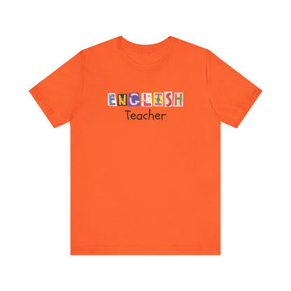 Fun English Teacher T-Shirt - Perfect Gift for Educators