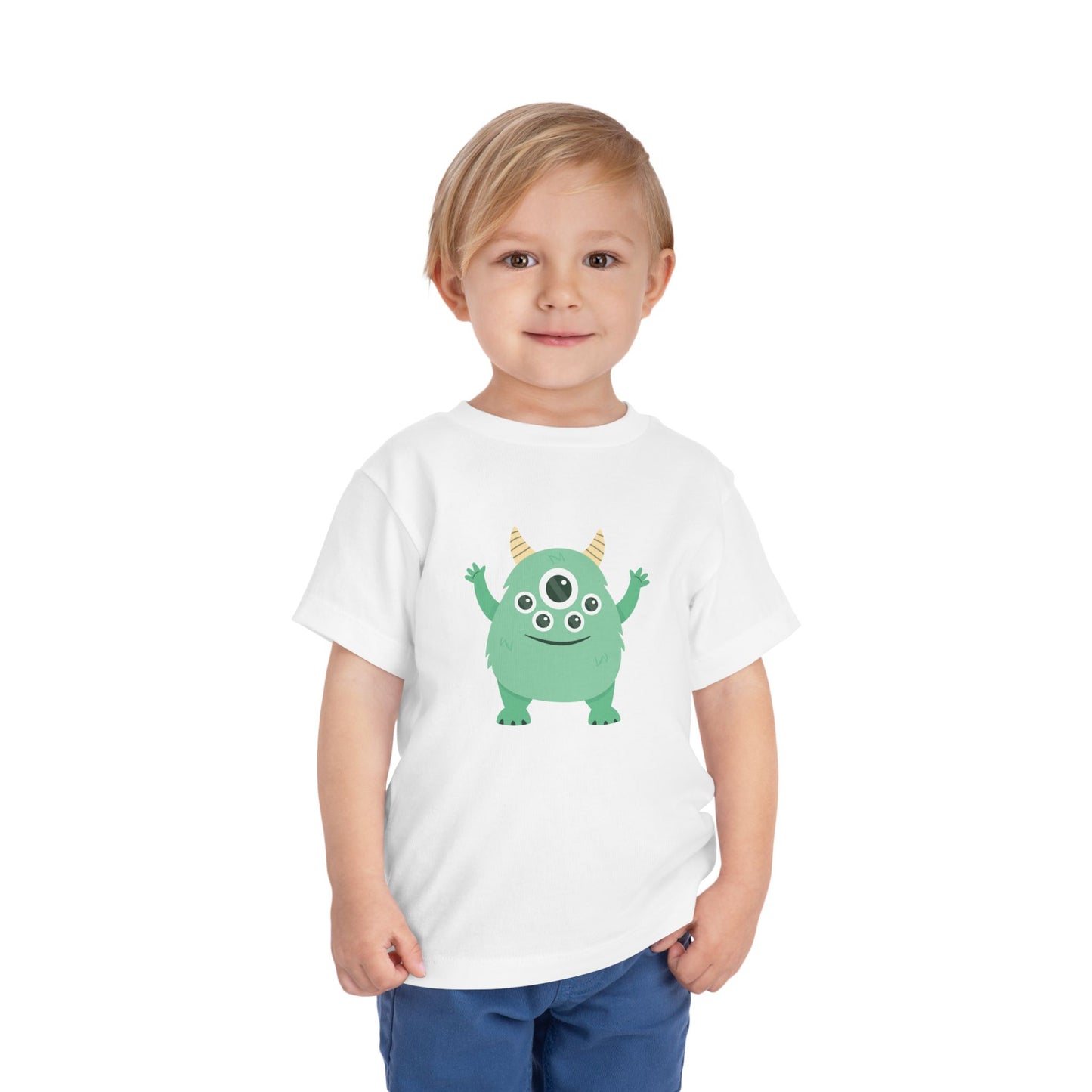 Cute Monster Toddler Tee – Fun Short Sleeve Shirt for Kids